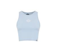 DICKIES Top 'POWERS' blu cielo / bianco Donna DICKIES M blu cielo / bianco