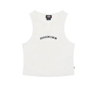 Dickies, ,Tops ,Donna ,Bianco ,L Top senza maniche con scollo