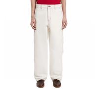Dickies, ,Trousers ,Donna ,Bianco ,S Pantaloni Pittore Denim Larghi