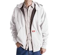Dickies - tw382 Termica Foderato in Pile con Cappuccio Giacca, Bianco, X-Large