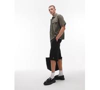Dickies - Unionville - Pantaloncini neri da 13" a pieghe-Nero W34