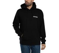 Dickies Uomo Felpa con cappuccio grafica Payson Back, Nero