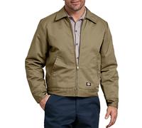 Dickies Uomo Giacca Isolato Foderato Imbottito Eisenhower Zip Cappotto TJ15