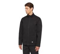 Dickies Uomo, Giacca softshell con zip integrale, Nero, XL