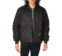 Dickies Uomo, Giacca trapuntata Diamond, Nero, XL