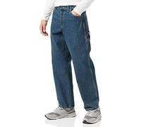 Dickies Jeans Utility in Denim con Taglio Morbido Pantaloni Casual, Kaki Heritage Tinto, 38W / 30L Uomo