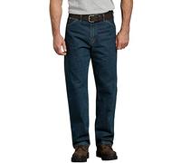 Dickies Jeans Utility in Denim con Taglio Morbido Pantaloni Casual, Kaki Heritage Tinto, 40W / 34L Uomo