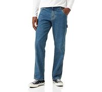 Dickies Jeans Utility in tenim Stone-Washed, vestibilità Comoda, TINTERITORE, 36W / 30L Uomo