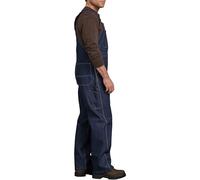 Dickies Uomo Tuta Intera Bavaglino Lavoro Cotone Jeans Regolabile Tracolla 83294