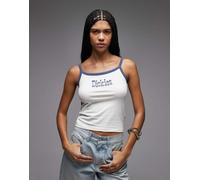 Dickies - Vernal - Canotta bianca con logo-Bianco XL
