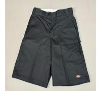 DICKIES Vestibilità Larga Twill Lavoro Pantaloncini 13 " Cavallo Uomo Sz 28 Nero