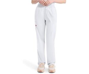 Dickies Women's 86106 EDS Signature Scrubs Missy Fit Pull-On Cargo Pant, White, XX-Small Petite