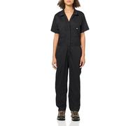 Dickies Women's Flex Cooling Short Sleeve Coveralls Tute, Nero, M Donna