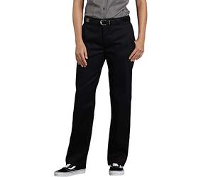 Dickies Women's Flex Original Fit Work Pants Pants, Black, 2