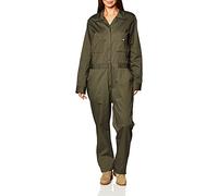 Dickies Women's Long Sleeve Cotton Twill Coverall, Moss, Medium