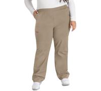Dickies Women's Tall EDS Signature Missy Fit Pull-On Cargo Pant, Khaki, Small/Tall