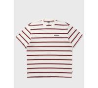Dickies - York - T-shirt in tessuto pesante a righe color bianco sporco e rosso S