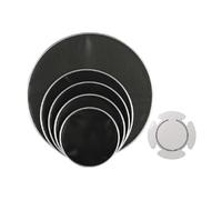 Dickly 5pcs Drumhead Professional Balanced, riduce il volume, il tamburo silenzioso set di tamburi per la testa per le prestazioni del tamburo giocatore di, Style C