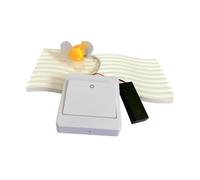 Dickly Accessori a tabelloni affollati sensoriali Attività sensoriale cognizione gioco di cognizione illuministica per bambini per bambini di età 3 4 5 6, Interruttore