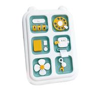 Dickly Board di attività Early Learning Toy Travel Toy Ivande Dinsedings Game Puzzle Board sensoriale per un regalo di compleanno di 1+ anni Toddlers, Verde