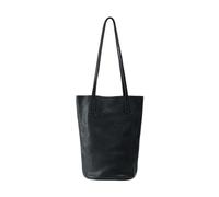 Dickly Borsa a tracolla per donne che si spostano per lo shopping al lavoro in spiaggia per la maniglia top elegante, Nero, L