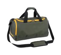 Dickly Borsa da viaggio Borsa da notte impermeabile con scomparto per scarpe Borsa da viaggio multiuso Borsa porta abiti per allenamento sportivo in viaggio, Giallo