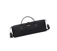 Dickly Borsa per Flauto Portatile, Borsa per Flauto, Multiuso, Resistente All'usura, 19,6x7,8x2,7 Pollici, 16/17 Fori, Borsa per Flauto, Nero