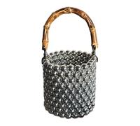 Dickly Borsa per Sacchetto per per per Feste per Shopping per Lo Shopping Date All'aperto, Argento