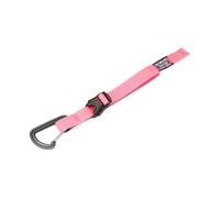 Dickly Cinghia per bagagli da esterno, cinghia per imballaggio valigia, cinghia per carico, cinghia per imballaggio valigia a mano resistente per treno, Rosa