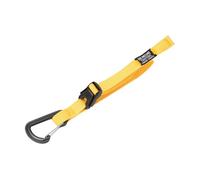 Dickly Cinghia per bagagli da esterno, cinghia per imballaggio valigia, cinghia per carico, cinghia per imballaggio valigia a mano resistente per treno, Giallo