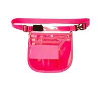 Dickly da infermiera con fibbia a sgancio rapido per cintura organizer in vita da donna, Rosa Rossa