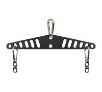 Dickly LAT Pull Down T Bar Spreader Bar Heavy Duty Doppia o Singola Impugnatura a D per Fila di Cavi per Esercizi di Allenamento in Palestra a casa