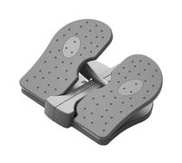 Dickly Mimi Macchina per per Piedi, Attrezzo per Esercizi da Seduto con Pedale per Gambe sotto la scrivania, Macchina per per Scale, Grigio