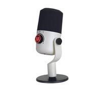 Dickly Plug e riproduzione del microfono da gioco per computer USB per il supporto regolabile per microfono a condensatore di registrazione in studio, Bianco