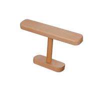 Dickly Porta orologi in legno, portaoggetti per gioielli, elegante espositore per orologi da polso, porta orologi per centro commerciale, negozio, casa, Faggio, S