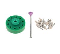 Dickly Pressatore Manuale per Orologi, Strumento di Regolazione Manuale, Montaggio Lancette per Orologi, Strumento di Riparazione Orologi, Verde