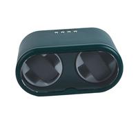 Dickly Scatola di visualizzazione automatica per avvolgitore per doppio orologio Rotazione efficiente Motore silenzioso Antimagnetico Ricaricabile con luce, Verde