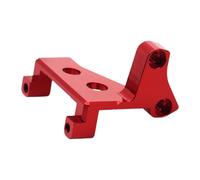 Dickly Servo Monte Blocco differenziale Cambio Robusto per Trxs 4 6 1/10 RC Crawler Accessori modificati Accessori Modificata Box Blocco Diff, Rosso