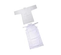 Dickly Set uniforme giapponese Kendo Uomo Donna Iaido Adulti Kung Fu Aikido Samurai Hakama, bianco e bianco, 170 cm