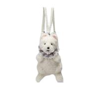 Dickly Stranaino a Forma di Cucciolo di Zaino per Bambole di Piccoli Cagnolini Imbottiti per Un Regalo per Feste di Strada