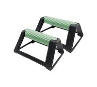 Dickly Supporti per Barre per Flessioni Maniglie per Flessioni Allenamenti a Terra Attrezzature per Il Fitness Allenamento a casa Barra per Flessioni, Verde