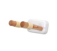 Dickly Supporto da parete per chitarra, supporto da parete per viola, gancio da parete per violino, basso elettrico, strumenti a corda per la casa, ukulele, Bianco