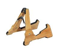 Dickly Supporto pieghevole per chitarra, supporto per strumenti a corda stabile universale, struttura in legno per banjo, chitarra acustica, elettrica, Legna