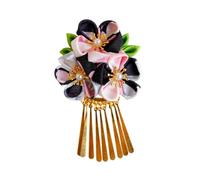 Dickly Teste di kimono giapponese Hanfu Accessori per capelli per capelli per capelli da venta, Nero