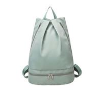 Dickly Zaino Da Palestra Elegante per Donna Borsa Sportiva con Tasca Termica, verde