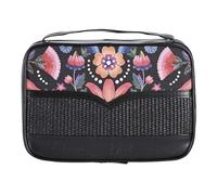 Dicksons Bloom Where God Plants You, custodia in poliestere con cerniera per bibbia, 29 x 21,5 cm, colore: nero