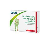 Diclofenac Teva 140 mg 10 Cerotti Medicati