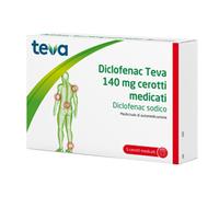 Diclofenac teva cerotti medicati 140 mg cerotti medicati 5 cerotti medicati