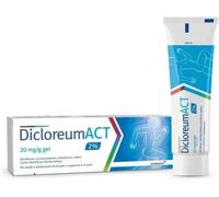 Dicloreum ACT Gel 2% Diclofenac Antinfiammatorio per Dolore 60 g