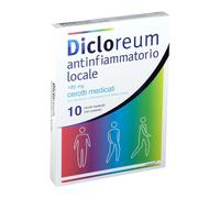 ALFASIGMA SPA DICLOREUM ANTINFIAMMATORIO LOCALE 10 CEROTTI MEDICATI 180 MG